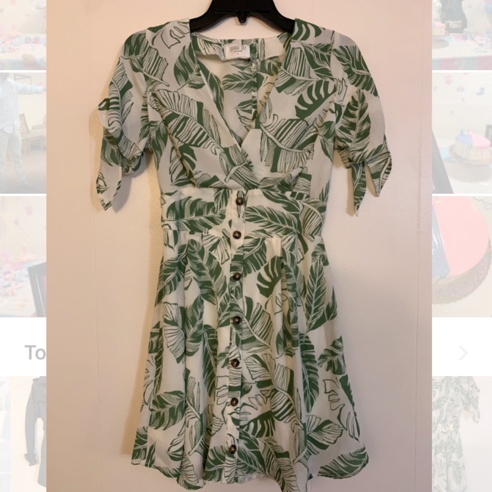 Cute side-tie spring dress!!